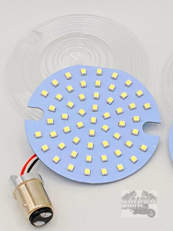 Super Bright Pancake Front 4 Piece Flat Style Blinker Set - Image 3