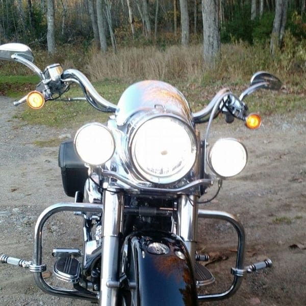 1993-2006 6 Piece Harley Fl LED Passing Light Conversion Kit - Image 10