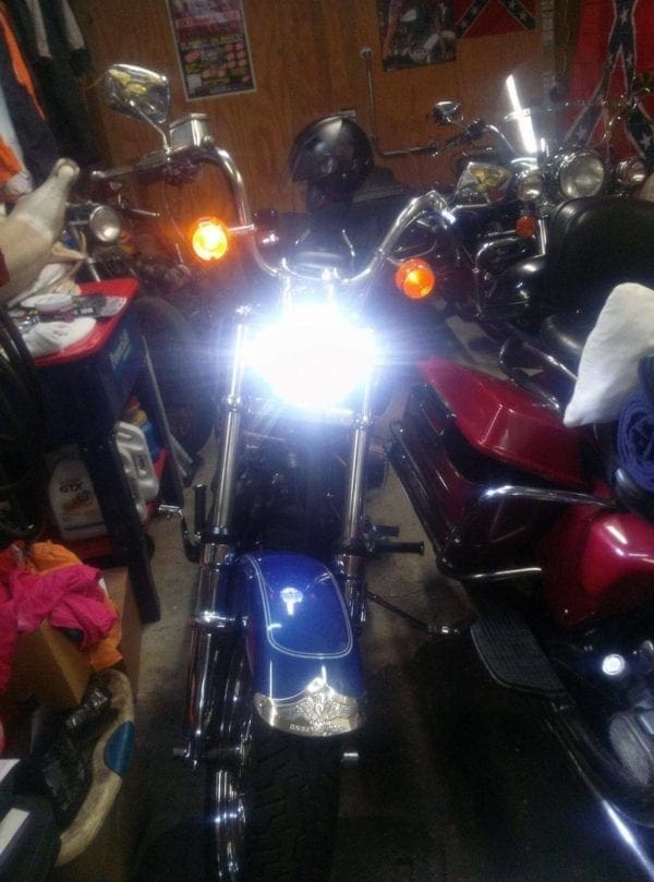 PL-MaX 4000 Lumen Super Bright Motorcycle H4 LED Headlight Bulb - Image 3