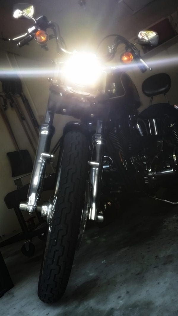 PL-MaX 4000 Lumen Super Bright Motorcycle H4 LED Headlight Bulb - Image 4