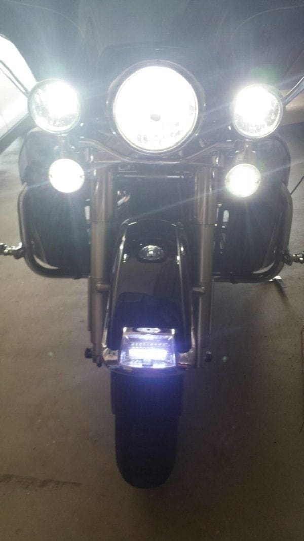 Front Clear Fender Tip Lens 2000 - 2014 FL Series - Image 2