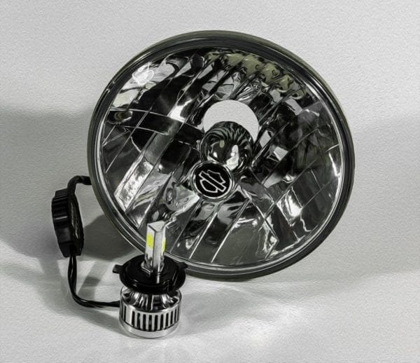 3 Way Sealed Beam 1990-2005 8 Piece Harley FL LED Conversion Kit - Image 7