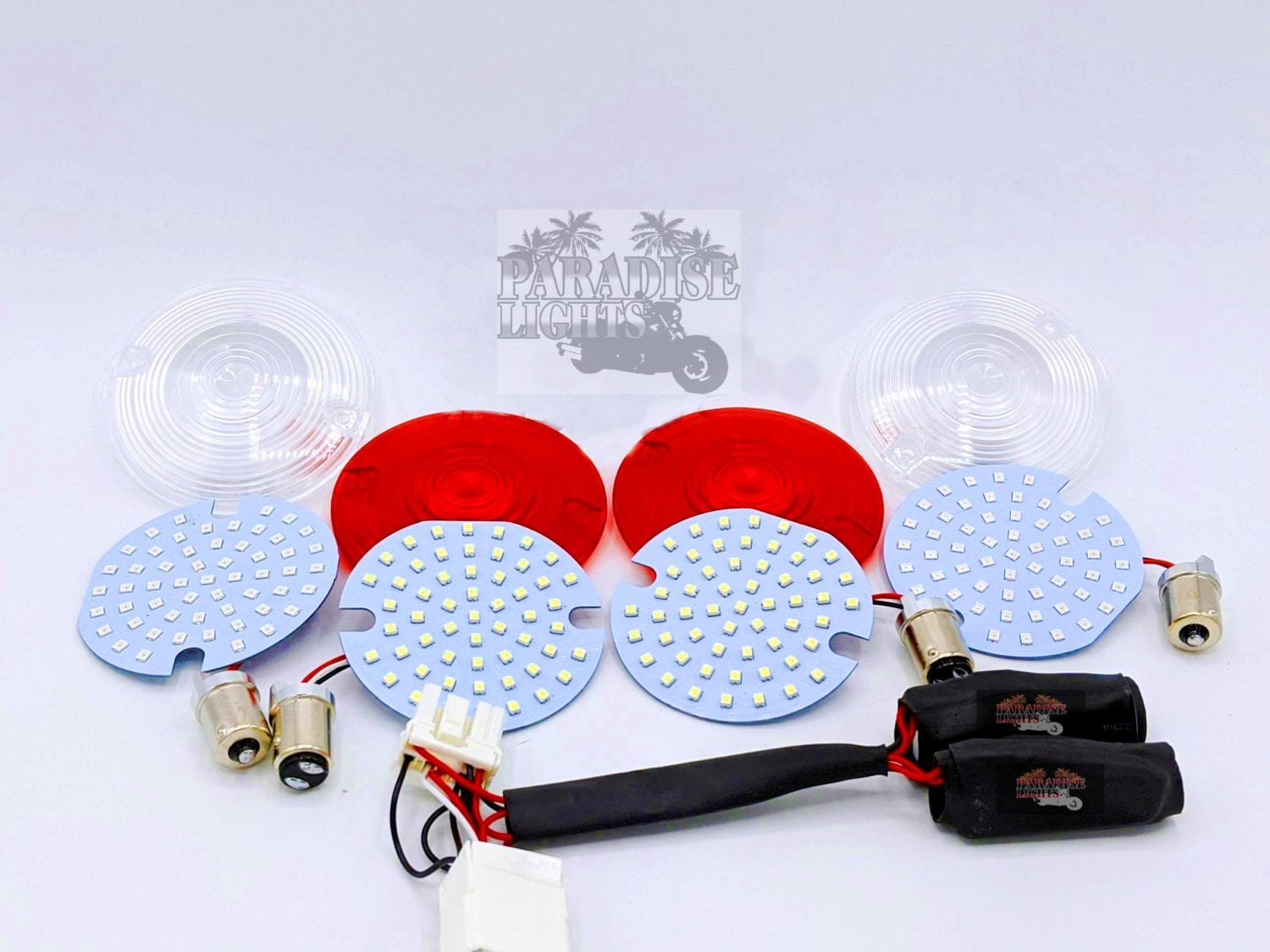 Featured image for “Complete Super Bright Pancake 9 Piece Flat Style Blinker Set”