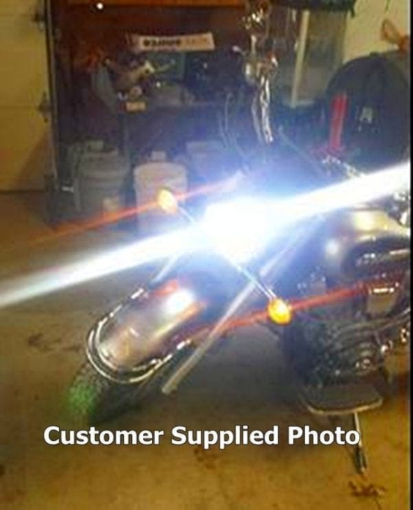 1982 - 2004 Harley 4000 Lumen H4 Led & Hd Lens Conversion Kit (5 3/4" or 7") - Image 7
