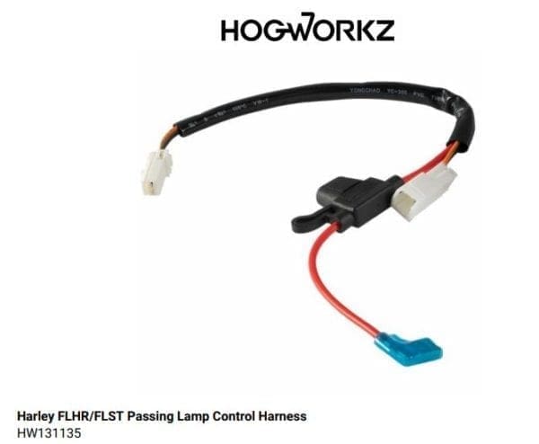 HOGWORKZ Harley FLHR/FLST Passing Lamp Control Harness - Image 2