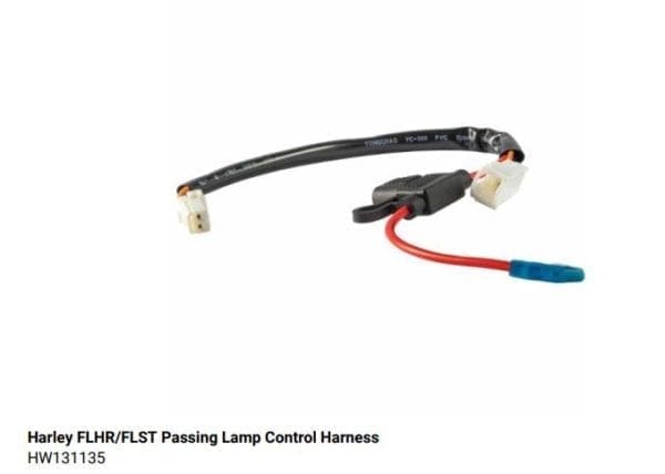 HOGWORKZ Harley FLHR/FLST Passing Lamp Control Harness