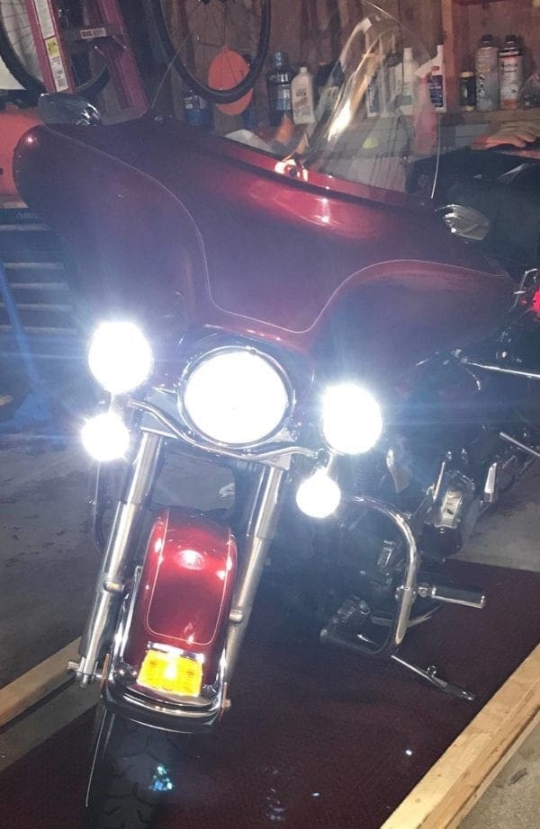 HOGWORKZ '98-'13 Harley FLHT Passing Light Control Harness - Image 5
