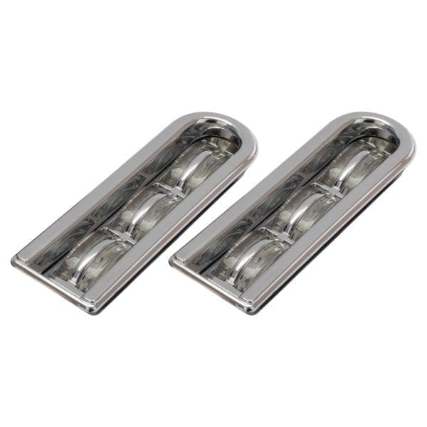 Harley Davidson '14-'21 LED Saddlebag Filler Inserts (Run/Brake) | Chrome - Image 2