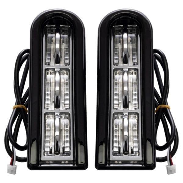 Harley Davidson '14-'20 LED Saddlebag Filler Inserts (Run/Brake) | Black