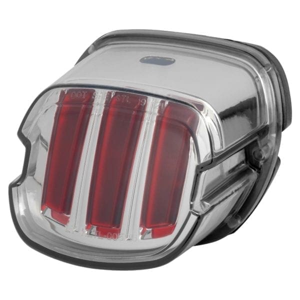 HOGWORKZ® CHROME Ignitez LED Taillight w/Plate Light