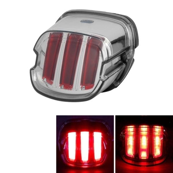 HOGWORKZ® CHROME Ignitez LED Taillight w/Plate Light - Image 2
