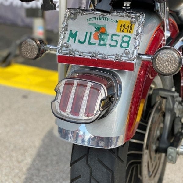 HOGWORKZ® CHROME Ignitez LED Taillight w/Plate Light - Image 9