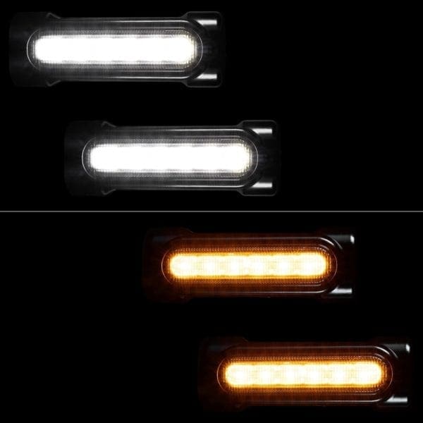 HOGWORKZ® Black Engine Guard / Highway Bar LED Lights - Image 7