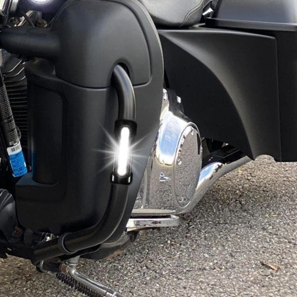 HOGWORKZ® Black Engine Guard / Highway Bar LED Lights - Image 6