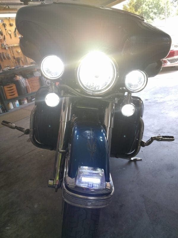 Front Clear Fender Tip Lens 2000 - 2014 FL Series - Image 3