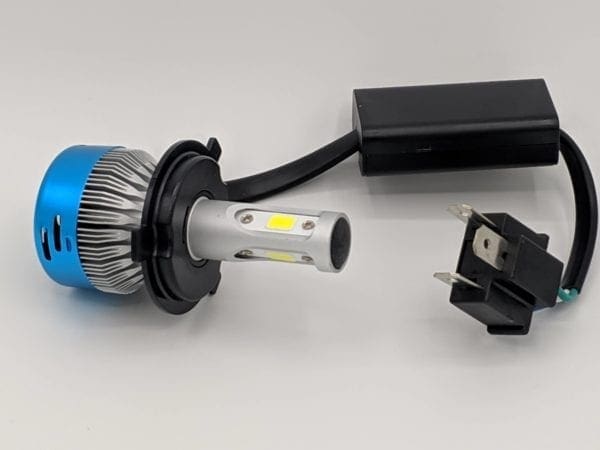 PL-MaX 4000 Lumen Super Bright Motorcycle H4 LED Headlight Bulb - Image 8