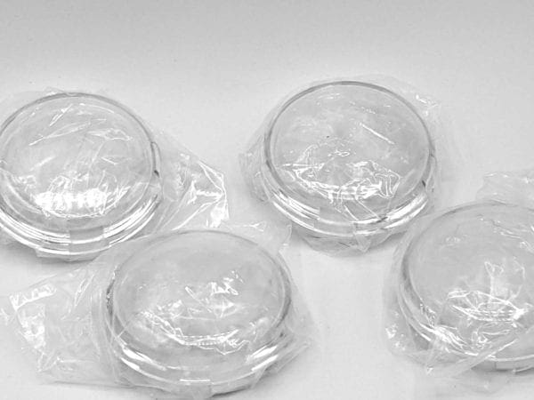 4 Clear Harley-Davidson Bullet Style Turn Signal Lenses - Image 3