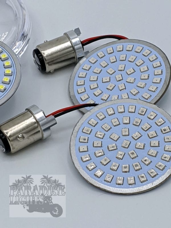 Street Glide Road Glide Rear Blinker Brake Dual 1157 Bullet LED Set
