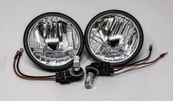1993-2006 6 Piece Harley Fl LED Passing Light Conversion Kit