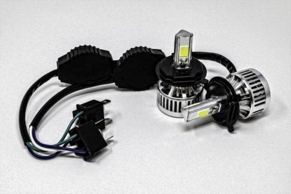 Dual H4 4000 Lumen Each Road Glide Led Set