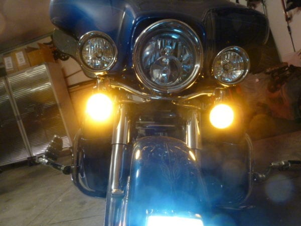 All Amber Super Bright Flat Pancake 9 Piece Led Blinker Pack - Image 8