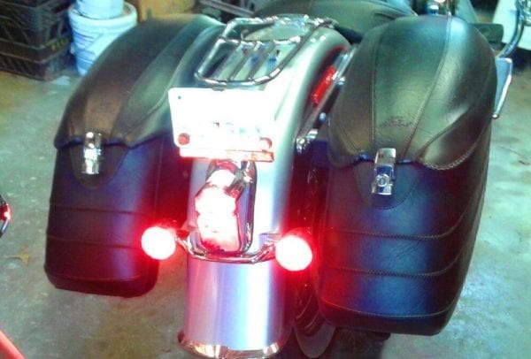 Street Glide Road Glide Rear Blinker Brake Dual 1157 Bullet LED Set - Image 5